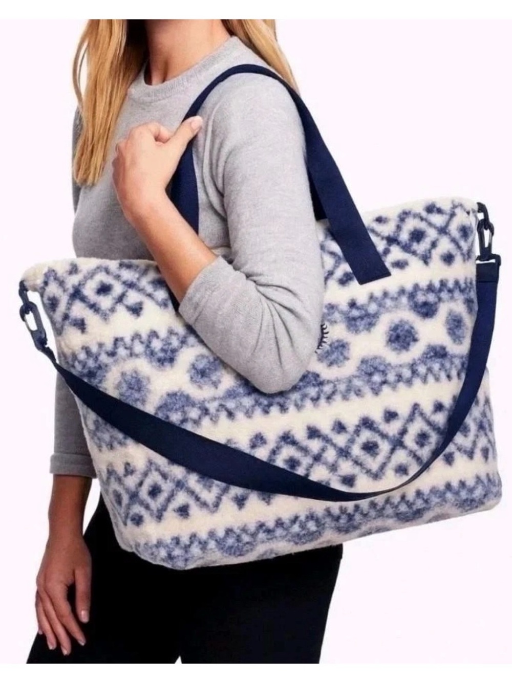 NWT Victoria's Secret VS PINK
Weekender Tote Bag Cozy Plush
Sherpa Blue